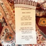 Show Me Your Mumu  Tunic Blouse Size Small NWT Boho Festival Peasant Lace Up Top Photo 7