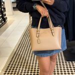 Coach NWT Leather Mollie Tote 25 handbag Photo 8