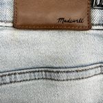 Madewell  Mid-Rise Classic Straight Jeans Distressed Cropped Mid Rise Blue 27 Photo 2