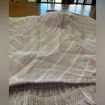 Lane Bryant NWT purple and white striped linen cami crop top smocked back sz14W Photo 9