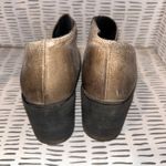 Free People  Terrah Grey Leather Cut Block Heel Ankle Booties Shoes Women 8.5 39 Photo 2