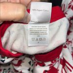 Hanna Andersson Dear Deer Henley Nightgown Long Sleeve Fair Isle Christmas M Red Photo 7