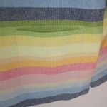Alfred Dunner L Linen Hombre Rainbow Shacket Top Pink Size L Photo 6