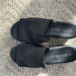 Nature Breeze Black Platform Sandals Photo 0