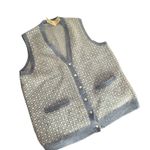 VTG 80s 90s Moussie Susan Bristol Cardigan Sweater Size 36 Blue Preppy Academia Photo 6