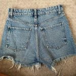 ZARA Jean High-Rise Shorts Photo 1