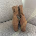Stuart Weitzman Yuliana 60 Camel Suede Sock Ankle Boot Size 6 Photo 4