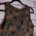 Lands' End  TROPICAL LEAF PRINTED TANKINI TOP MODEST WITH SUPPORT CUPS 12 Photo 6