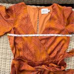 Hello Molly Midnight Noise Rust Romper Photo 7