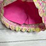 Lilly Pulitzer Millionaires Row Scallop Hem Skirt Skort Size 4 Pink Jungle Photo 8