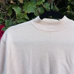 H&M Mock Neck Baby Pink Light Pink Salmon Long Sleeve Size Small Photo 1