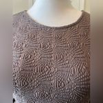 ZARA  Brown Fitted Long Sleeve Crop Top Photo 3