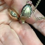 Betsey Johnson NWT  SHOE AND HEART NECKLACE Photo 3