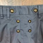BCBGMAXAZRIA  Military Gray Mini Skirt Photo 1