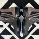 Jeffrey Campbell Edmond Leather Chelsea Ankle Boot Grey Multi Exotic Size 6 Photo 7