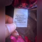 Nine West  DRESS BLOUSE  HIGH NECK LONG SLEEVES PLUZ SIZE XXL Pink Floral Photo 12