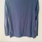 Madewell Long Sleeve Top Black Sz Medium Photo 6