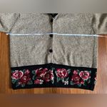 E Main Line by Eagle’s Eye vintage equestrian and floral design cardigan size L Tan Size L Photo 5