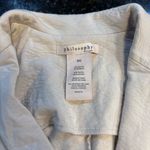 Philosophy  Republic Clothing Women’s Cream Button Jacket Blazer Size Small Photo 1