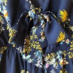 Blue Rain Navy, Floral Romper  Photo 3