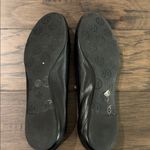 Tory Burch  Black and Silver Reva Ballet Flats Sz 7 Photo 6