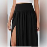 Halara  Black Maxi Skirt with Side Slit Photo 3