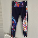 Athleta  Tropical Precision 7/8 High Rise Leggings Athleisure Athletic Photo 3
