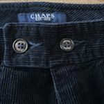 CHAPS  Black‎ Corduroy Pants Size 6 Straight Leg Photo 1