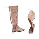 Ashley Stewart  Suede Over The Knee Brown Women's Boots Size: 9 Photo 4