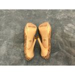 Pour La Victoire   Cork Detail Stiletto Pumps  Open Toe size 6 Photo 2