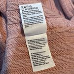 American Eagle cropped soft blush pink long sleeved sweater size small Photo 7