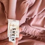 SheIn Kawaii Light Pink Ruffle Tiered High Waisted Barbie Skirt Size Large Photo 5