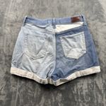 Hollister  Shorts Womens 9 / 29 Curvy High Rise Mom Short 3" Patchwork Denim Photo 6