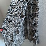 Rove Swim Animal Print Open Side Slit Cover Up Small Photo 6