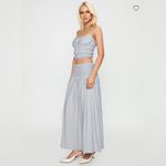 Princess Polly NWT “Fall Back In” Skirt (Blue) Photo 3