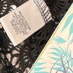 Kahalai Crochet Lace Black Swim Cover Pant Swimsuit Size Large NWT #5017 Photo 4