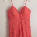 Coral prom dress Size 6 Photo 1