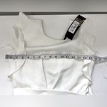 DRESSY and VERY ELEGANT VICTORIANA Jumpsuit🌹 White Size 4 Photo 6