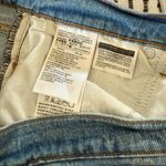 Levi's  | Wedgie High Rise Ankle Length Distressed Knee Blue Jeans | Size 32 Photo 4