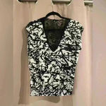 Black Rainn Women’s V-Cut  Blouse Photo 5