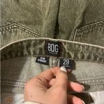 Urban Outfitters BDG High-Waisted Slim Straight Jean in Washed Green Women's 29 Photo 9