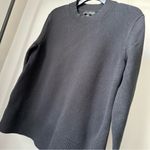 Banana Republic  women’s black crewneck chunky knit sweater in size small Photo 4