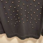 Monrow Black Studded Sweatshirt Photo 3