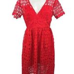 o.p.t Women's Red V Photo 0