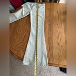 Michael Kors  Light Wash Blue Flared Jeans Raw Hem Boot Cut Size 2 Photo 12