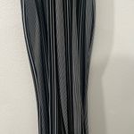 Windsor Elegant Black and White Striped Jumpsuit by  Size L Photo 7