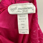 Vintage Soft Moments Pink Lace Top Nylon Bottom Nightgown Small Photo 5