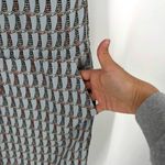 CKS Women's Giraffe Print Cap Sleeve Elastic Waist Mini‎ Dress Blue Black Small Photo 4