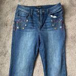 Fire & Rain Embroidered Floral Blue Jeans SIZE 11 Photo 1