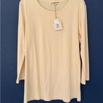 Johnny Was  Calme Cream Long Sleeve Tee Size XS Photo 1